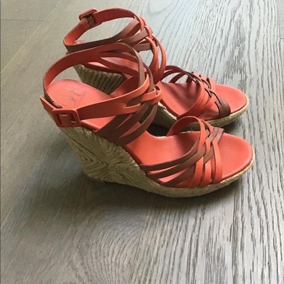 Diane Von Furstenberg ankle strap wedges - Picture 2 of 4